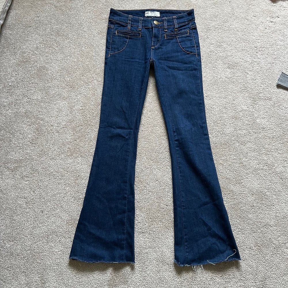 Free People Y2K Low Rise Flare